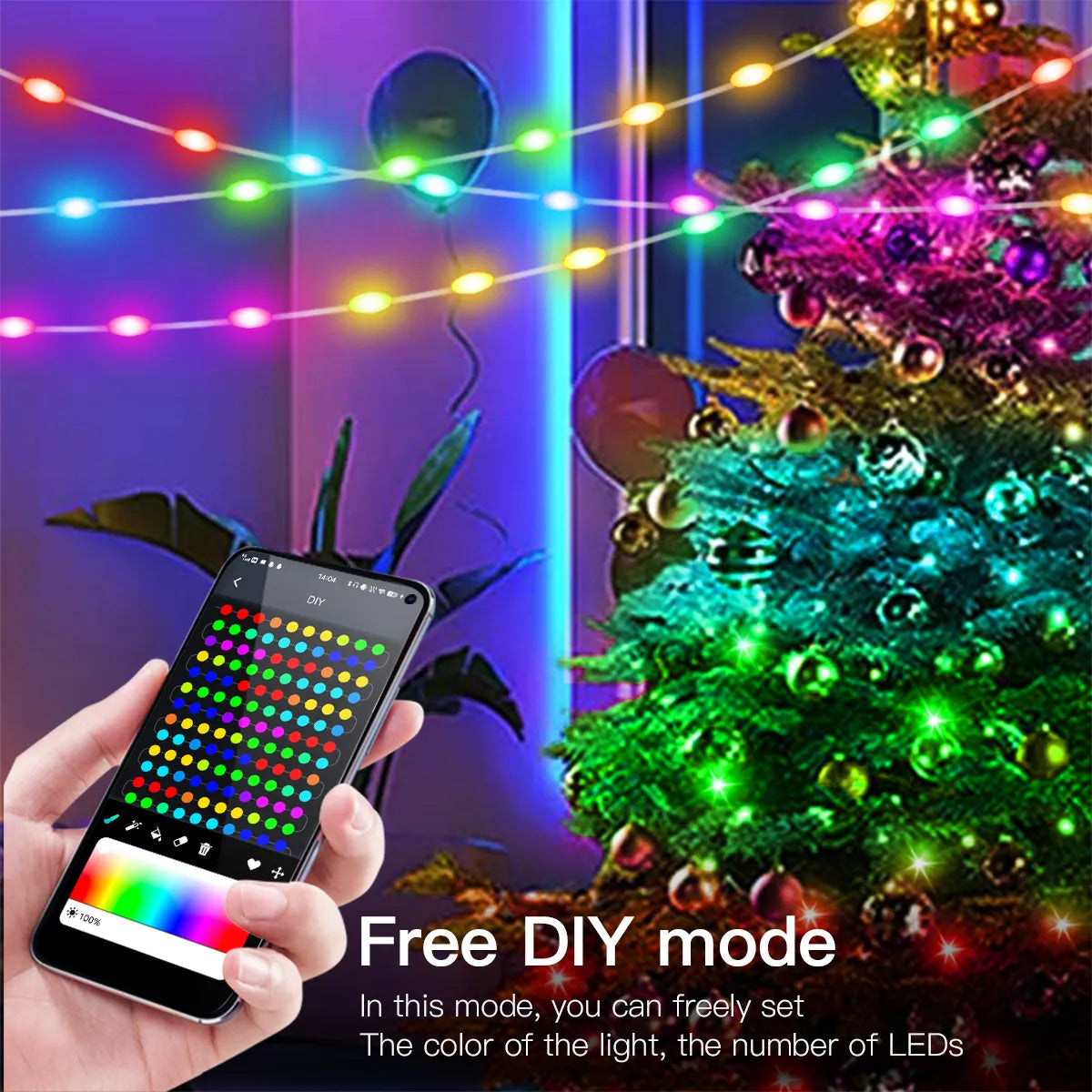 Smart LED Christmas Fairy String Light