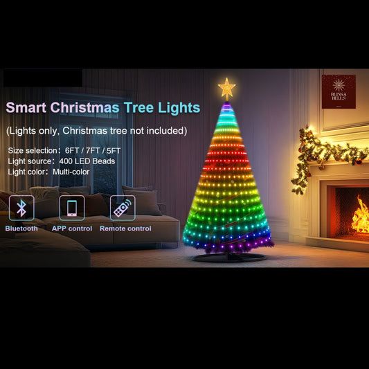 Smart LED Christmas Tree Lights - 2024 Pro Version