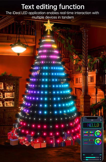 Smart LED Christmas Tree Lights - 2024 Pro Version